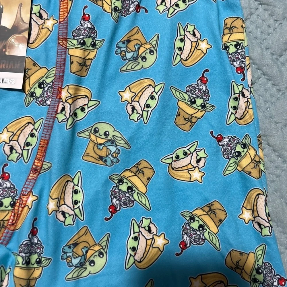 Disney Star Wars Mandalorian Crazy Boxer Men’s L Baby Yoda Sundae NWT